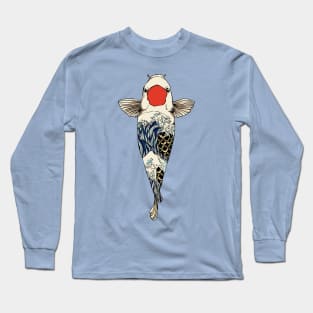 The Great Wave Of Koi Long Sleeve T-Shirt